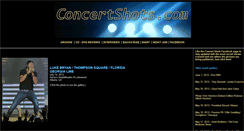 Desktop Screenshot of concertshots.com